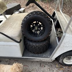 10 inch golf cart tires and rims