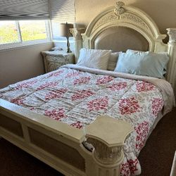 Italian Bedroom  Set With 2 night Stands