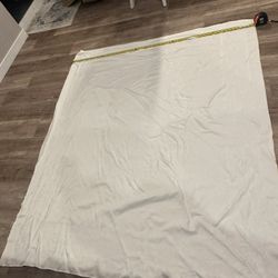 Vintage Square Linen Tablecloth- 60” x 60”
