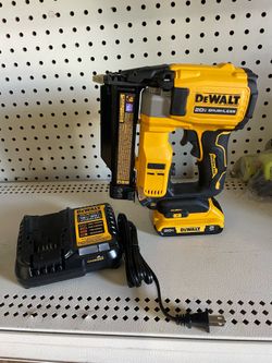 DEWALT ATOMIC 20V MAX Lithium Ion Cordless 23 Gauge Pin Nailer Kit with 2.0Ah Battery and Charger
