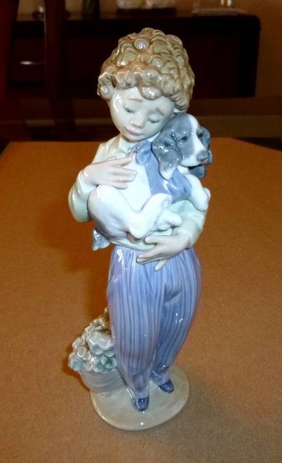 Lladro of Spain "My Buddy" Limited Edition Collectors Society Porcelain Figurine