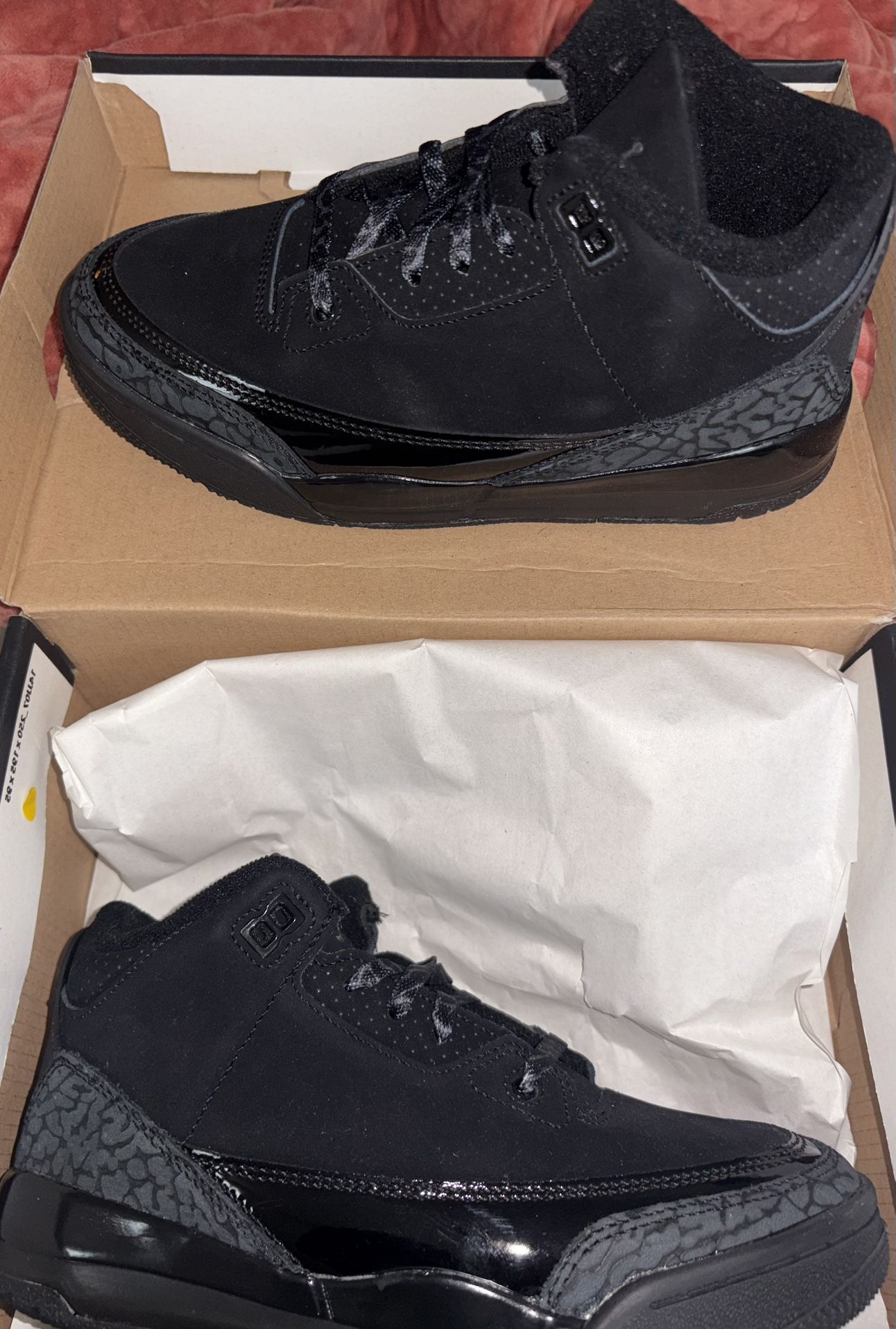 Jordan Retro 3 - Black/Dark Charcoal