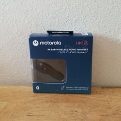 Motorola.  In - Ear Wireless Mono Headset 