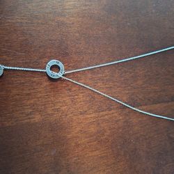 Tiffany ATLAS circle Lariat Necklace 