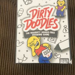 New Sealed Dirty Doodles Drawing Game 
