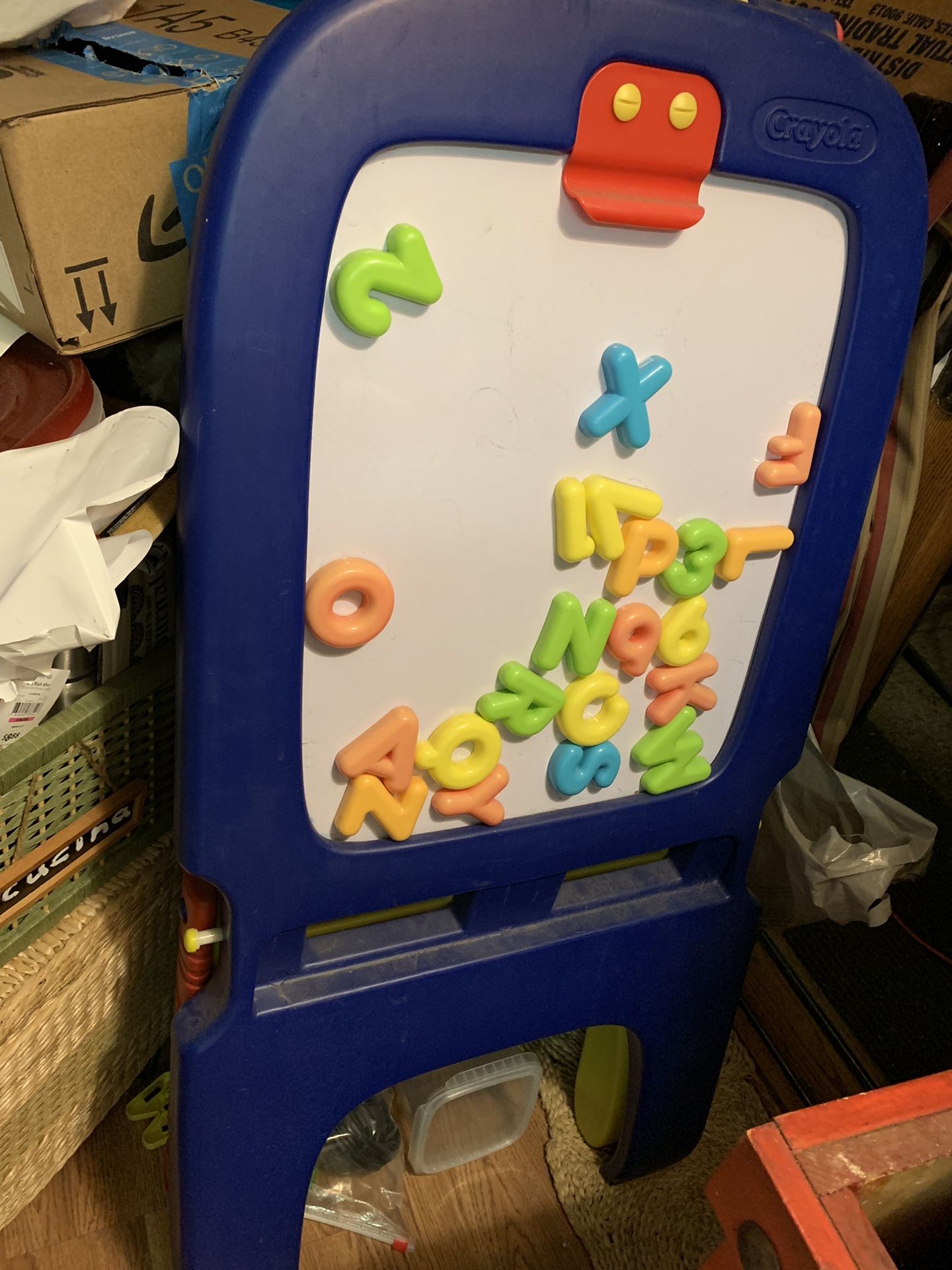 Magnetic Chalkboard Kids Easel