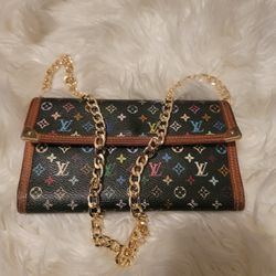 Rare Trifold Louis Vuitton Murakami Wallet