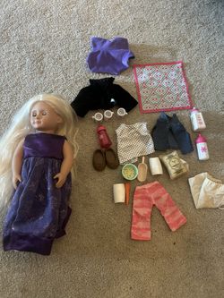Our Generation doll Includes American Girl Accessories 