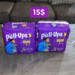Pull-Ups Night Time Size 2T-3T 