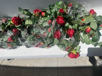 Tiras De Rosas Miden Metro Y Medio Cada Tira 