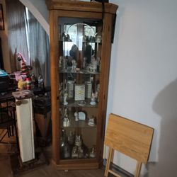 Corner Glass Cabinet