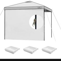 10X10 Canopy Tent Sidewalls with Zipper for Canopy Frame, 3Pcs Sunwalls Only, UPF50+ Waterproof Side Walls(White)

Material Polyester
Color White
Reco