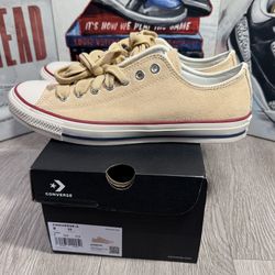 New Converse Chuck Taylor All Star Ox Ivory Coastal Dune Sizes 8.5, 9, 9.5 Men