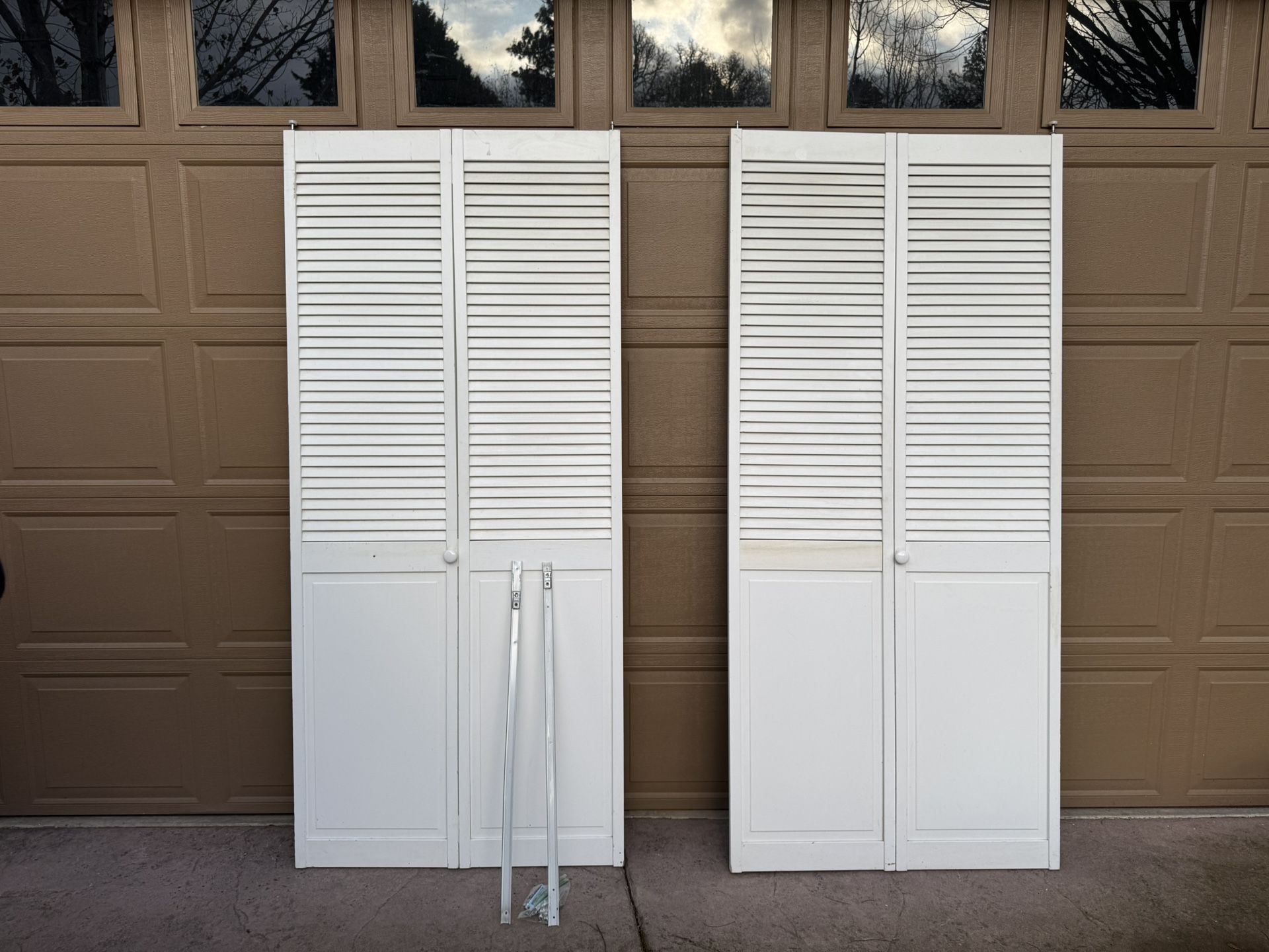 35 3/4" X 79" Bi Fold Doors ( 2 Doors)
