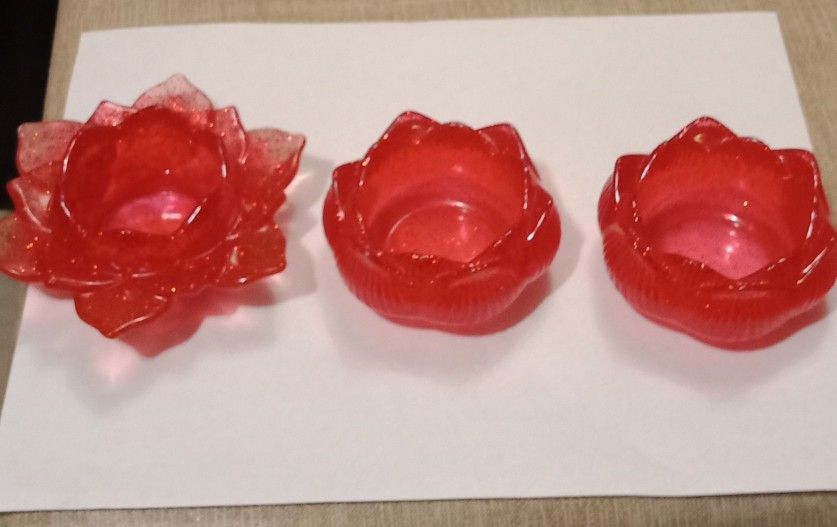 Resin Candle Holders