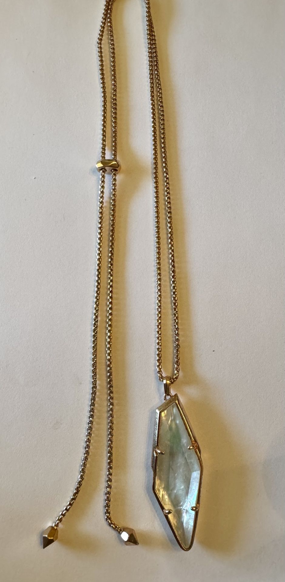 Kendra Scott Winter 2016 MOP Adjustable Necklace