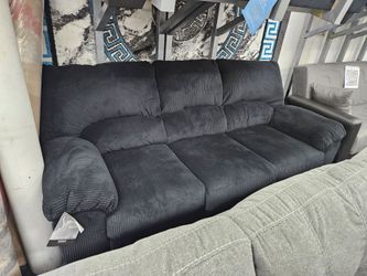 New Ashley simplejoy black color sofa loveseat special