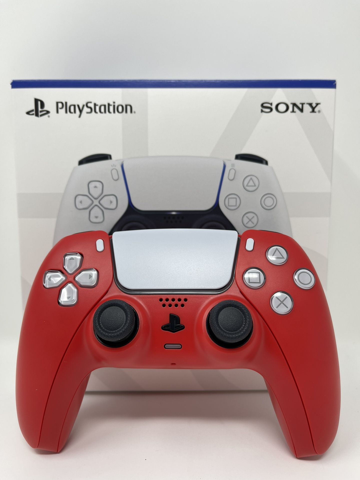 Red Sony DualSense PlayStation (PS5) Wireless Controller, Ships