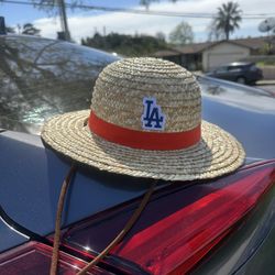 Dodgers One Piece Straw Hat SGA 7/3/25