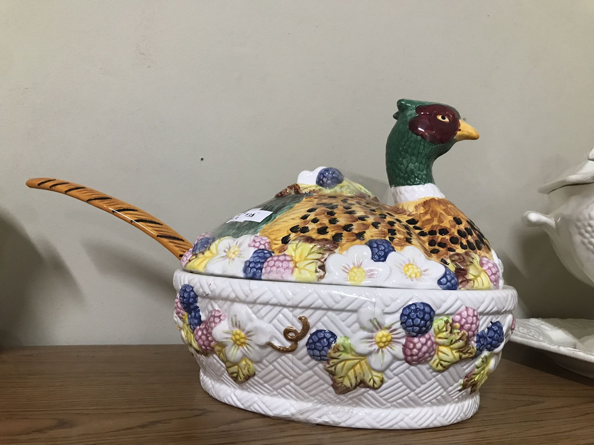 Soup Tureens Pheasant , California Poppy And  McCoy $25 Each