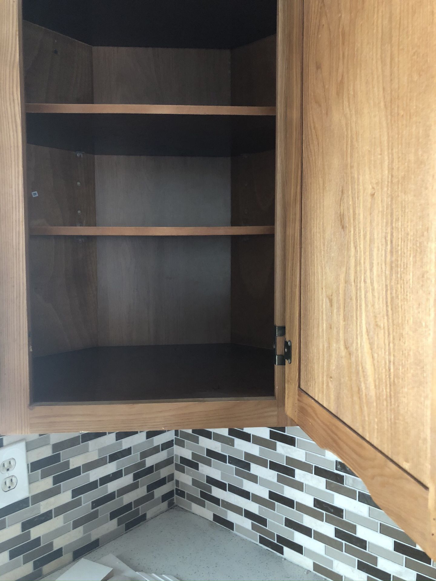 Kitchen cabinets