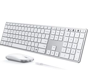 Wireless Bluetooth Keyboard and Mouse Combo