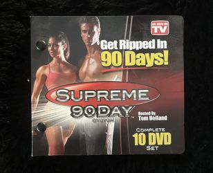 Tom Holland Supreme Get Ripped in 90 Days - Complete 10 DVD 
