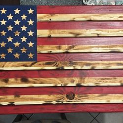 Custom Made American Flag Coin Racks