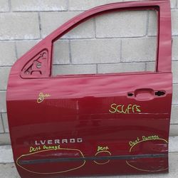 2017-2018 chevy silverado Left front Door (Shell) OEM.