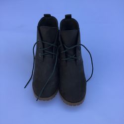 Forest Green Ankle Boots