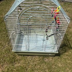 Bird Cage With Toys And Ect Stuff