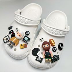 Set/16pcs 3D Charms for Crocs