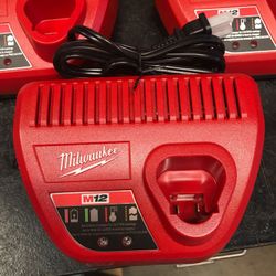 Milwaukee M12 battery chargers