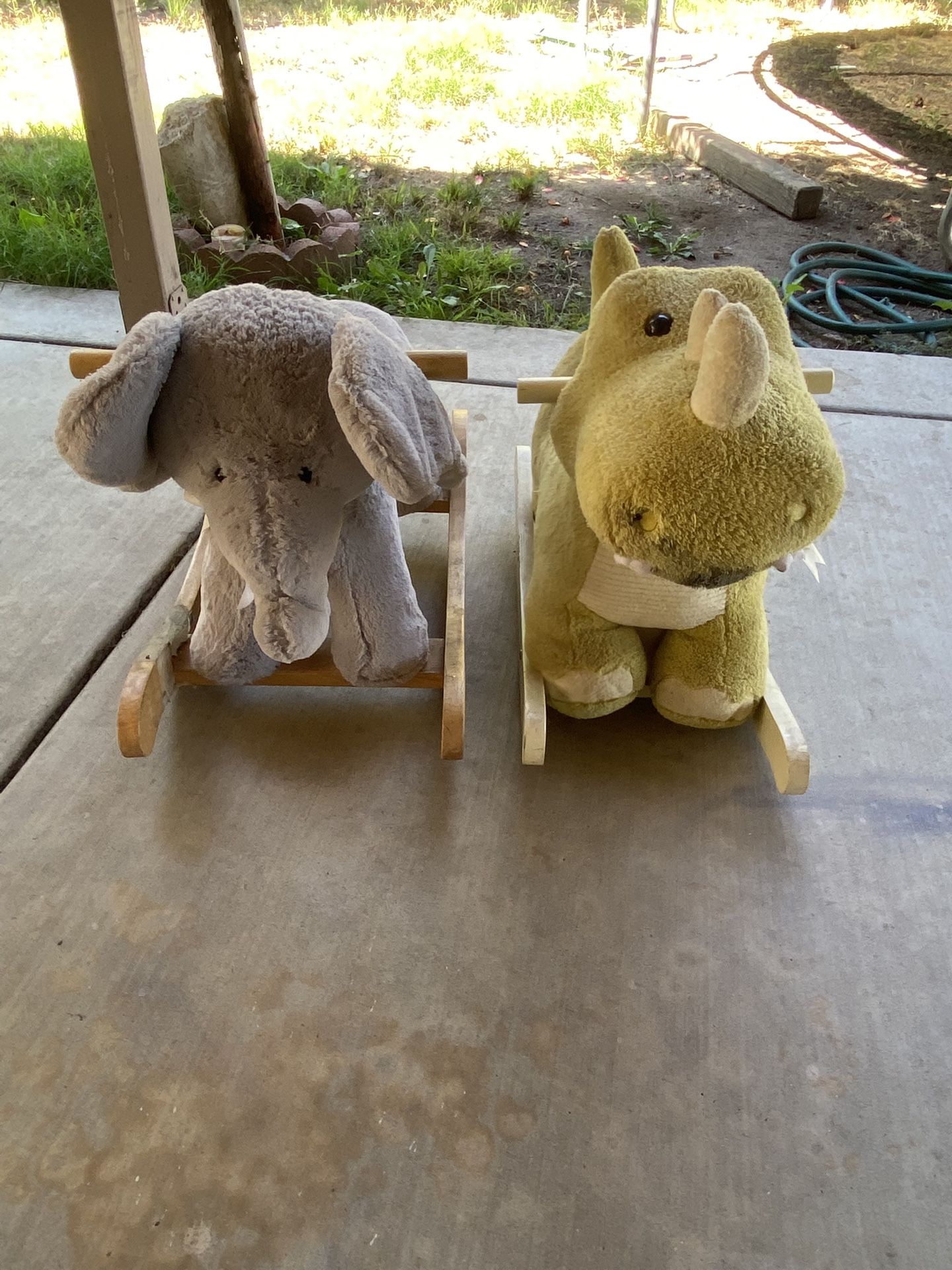 Elephant And Dinosaur Riding Toy