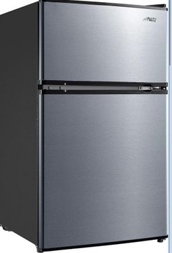 Two Door Mini Fridge with Freezer(brand New)