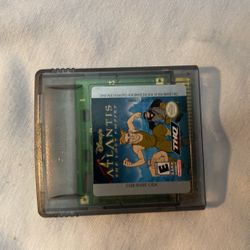Disney Atlantis The Lost Empire Game Boy