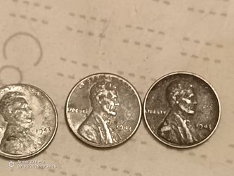 1943 war steel  pennies