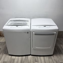 LG washer and gas dryer
