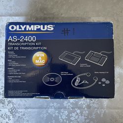 Olympus AS 2400 Transcription Kit, Window and Mac Compatible (2 available)