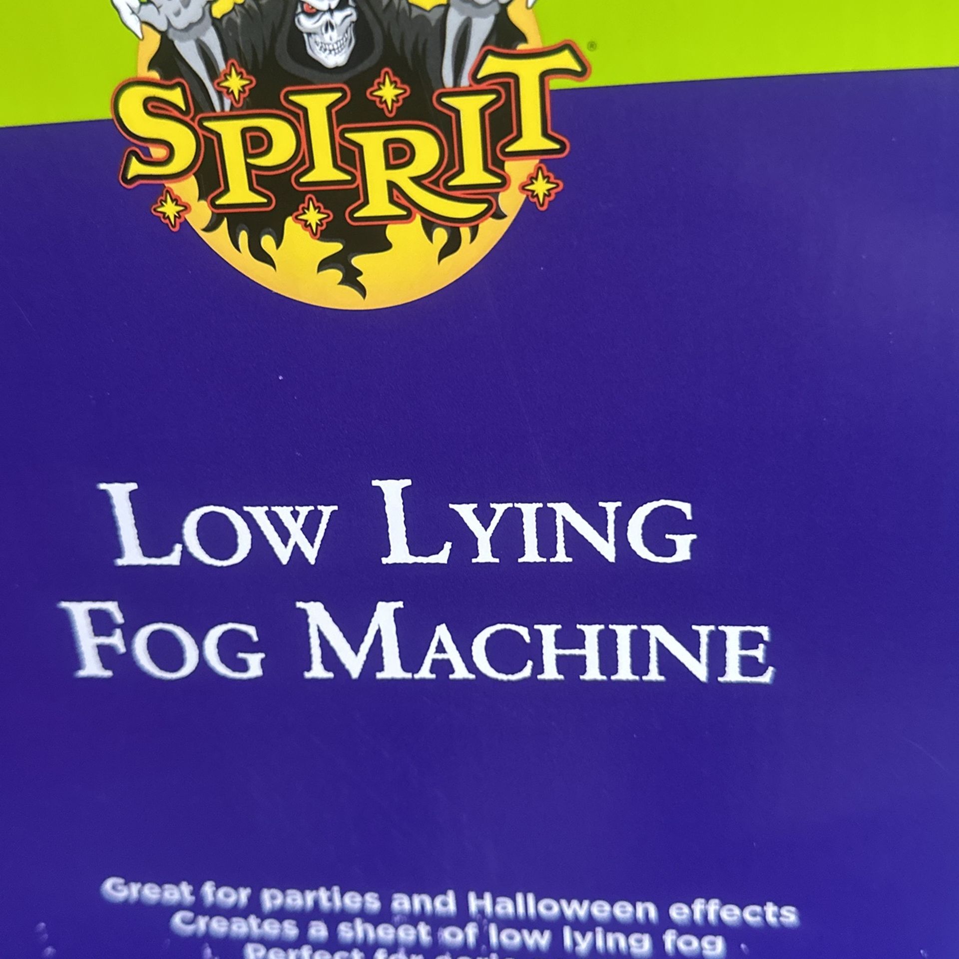 Low Lying Fog Machine Brand New In Box