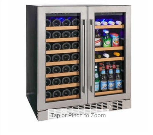 Wine Enthusiast SommSeries 2 Door Dual Zone Wine and Beverage Center