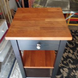 Micro Wave, Coffee Pot. Table 