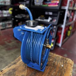 Pressure washer 50’ retractable hose reel kit 