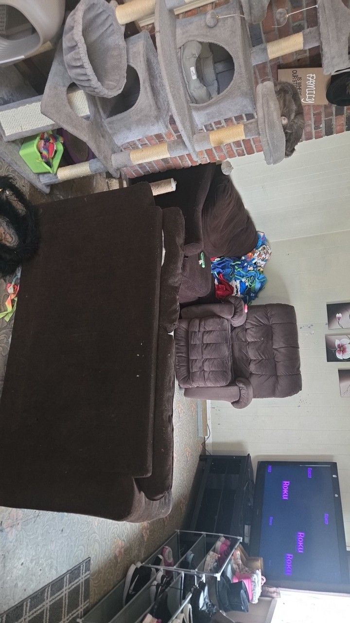 Free Couch, Loveseat And Chair