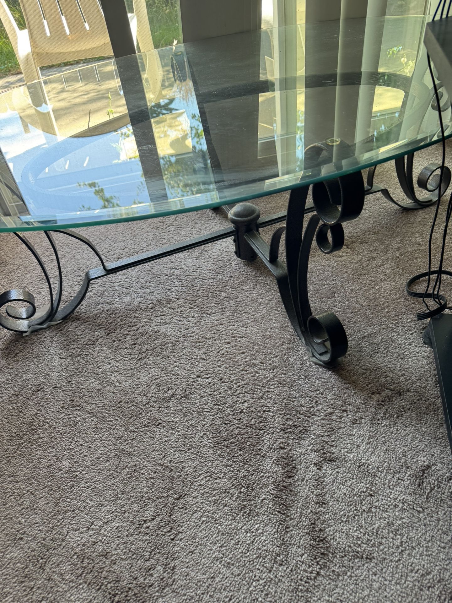 Coffee table and 2 end table