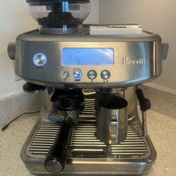 Breville Barista Pro Espresso Machine BES878BSS, Brushed Stainless Steel