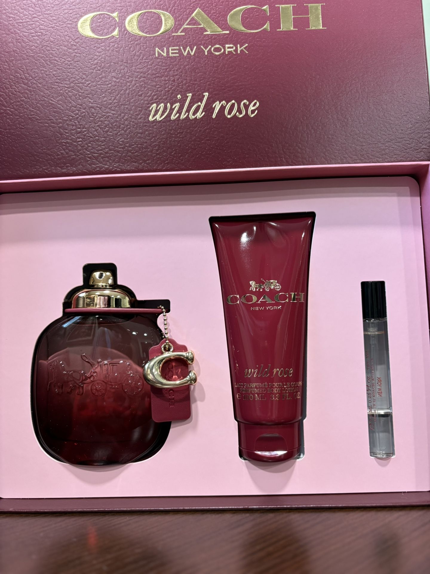 Coach Wild Rose Perfume Gift Set
