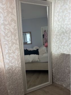 White full length mirror