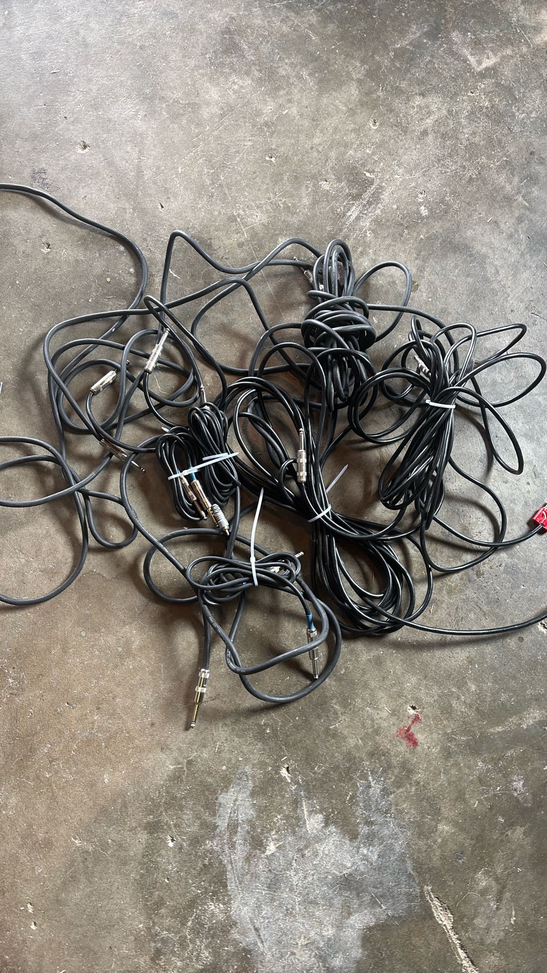 1/4 For Music Speakers Dj Etc Lot