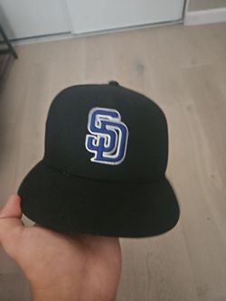 9fifty new era color black, blue and white logo